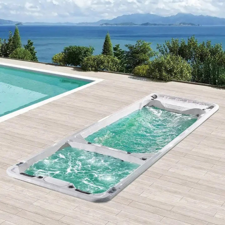 Плавательный спа бассейн с противотоком Bigeer Милле